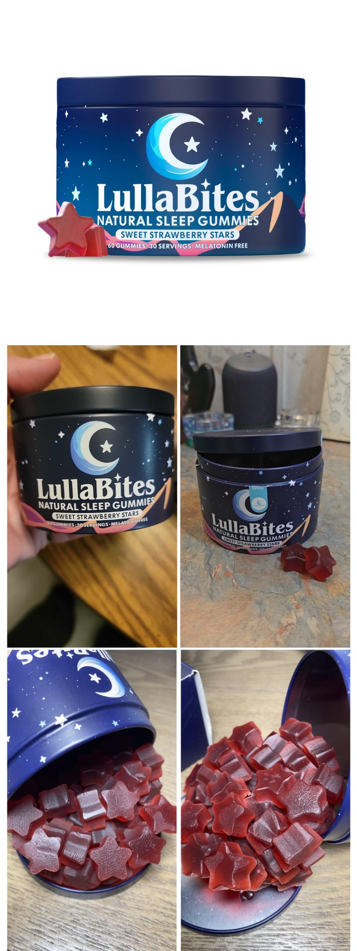 Elena推荐LullaBites：无褪黑素温和放松软糖