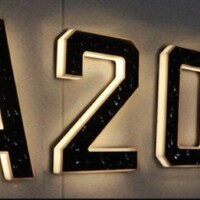 门廊展示：她炫耀的太阳能LED门牌