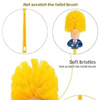 意外满足的黄色马桶刷体验