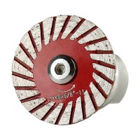 金刚石切割片切割花岗岩演示