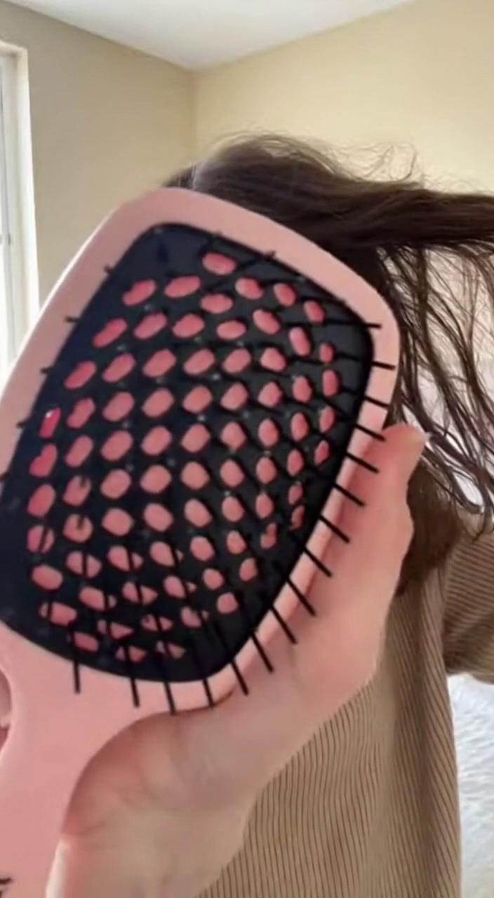 早晨打结发救星:防打结顺滑梳