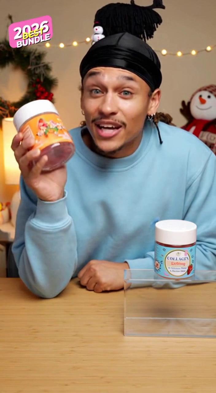 节日网红风健康软糖推广短片