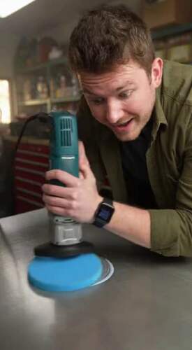 惊讶实测:不锈钢抛光成镜面