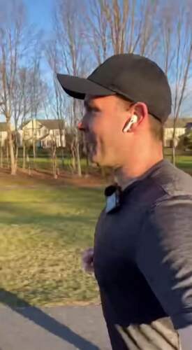 跑步实测:KUKIHO无线领夹麦清晰收音